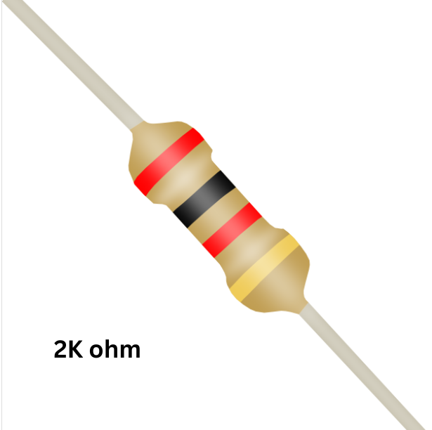 2k ohm resistor